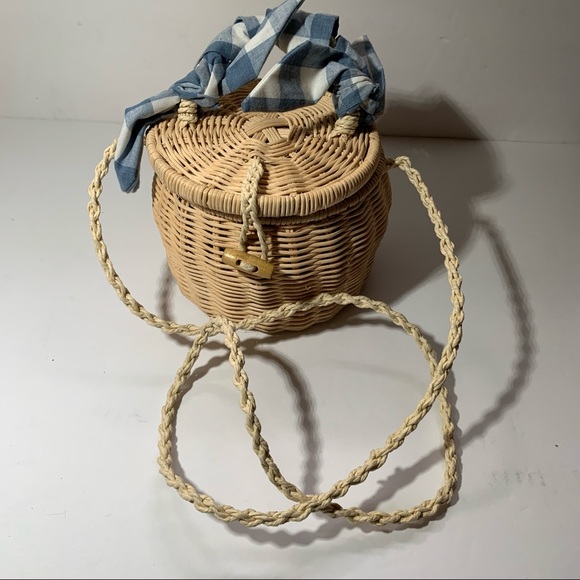 Zara Bags Zara Bag Collection Mini Picnic Basket Poshmark